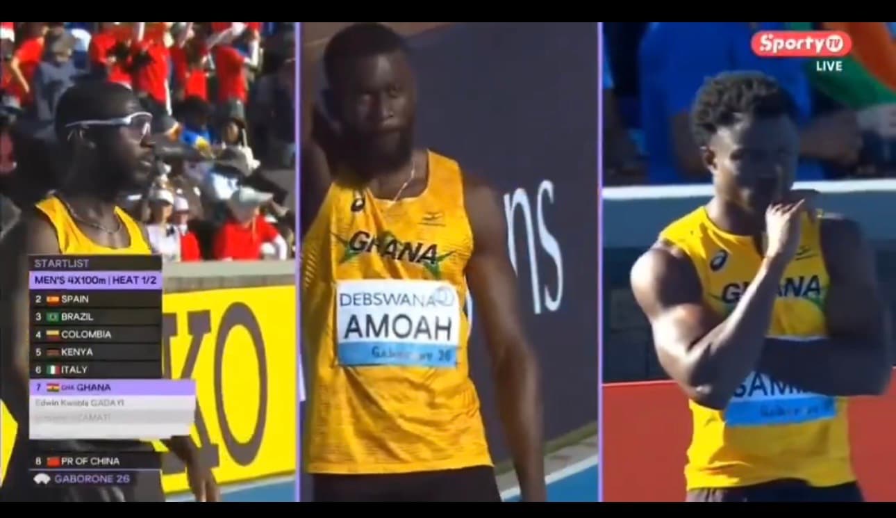 Video: Ghana 4x100m Relay Team Qualifies for 2027 World Athletics Championships