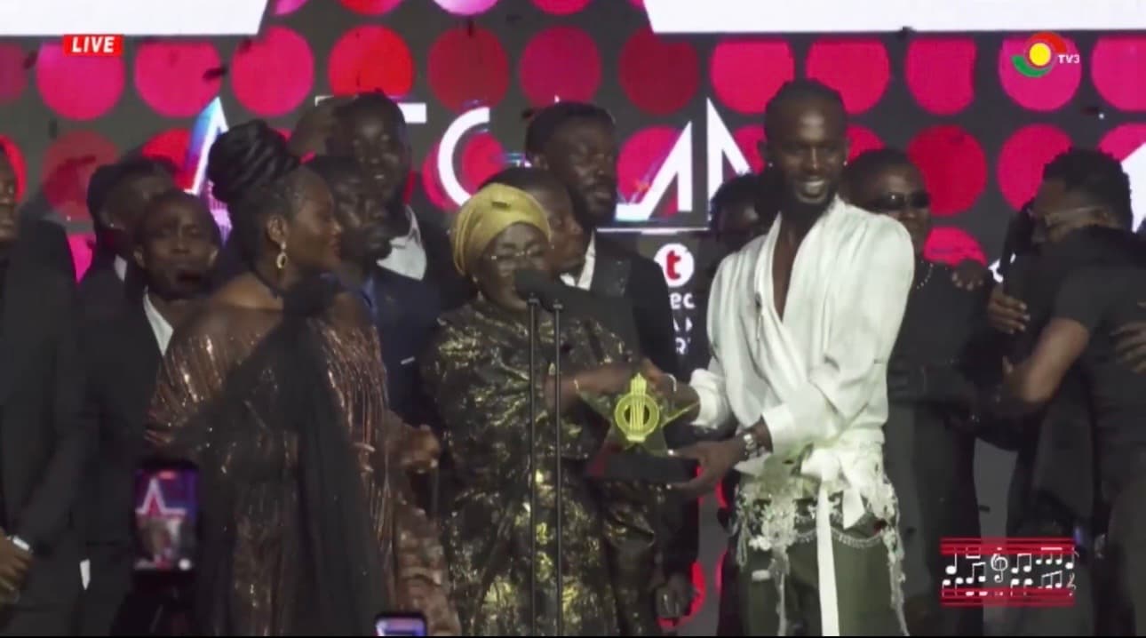 Black Sherif Wins TGMA Artiste of the Year, Makes History with Second Crown