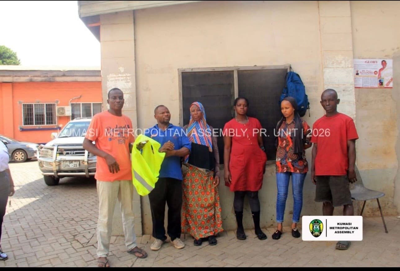 Six Convicted for Illegal Refuse Dumping at Otumfuo Roundabout in Kejetia