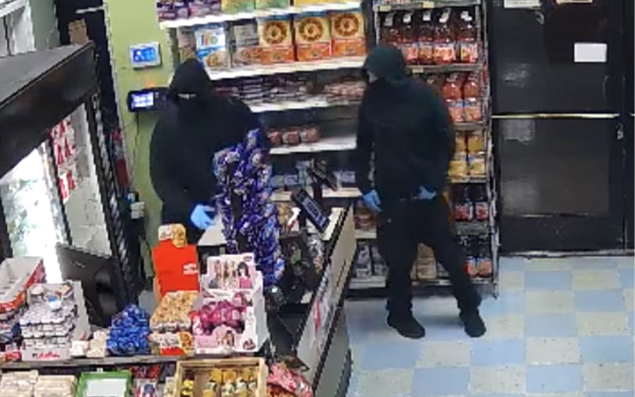 WATCH: Armed Robbers Storm GOIL Station Near Amasaman, Attack Staff and Loot Shop