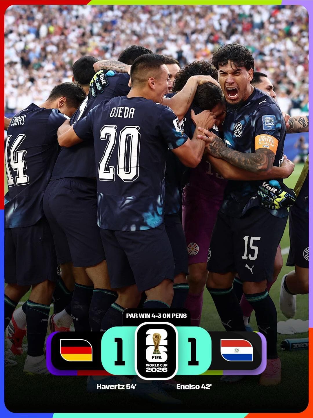 Germany’s World Cup Dream Ends After Shootout Loss to Paraguay