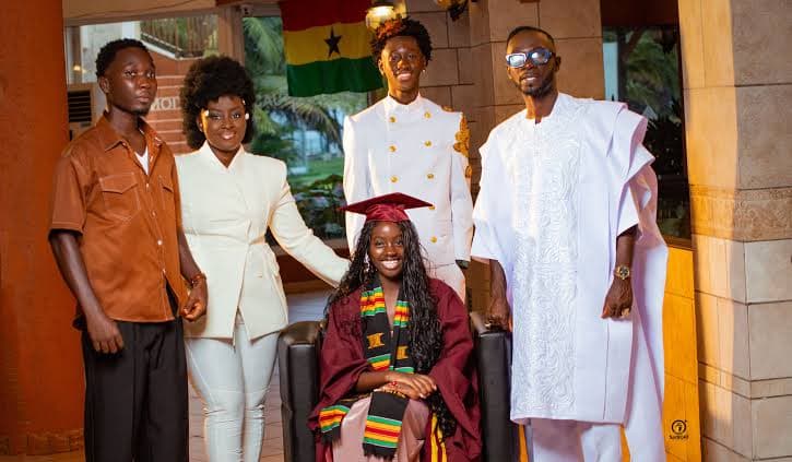 Okyeame Kwame Celebrates Daughter’s O-Level Graduation