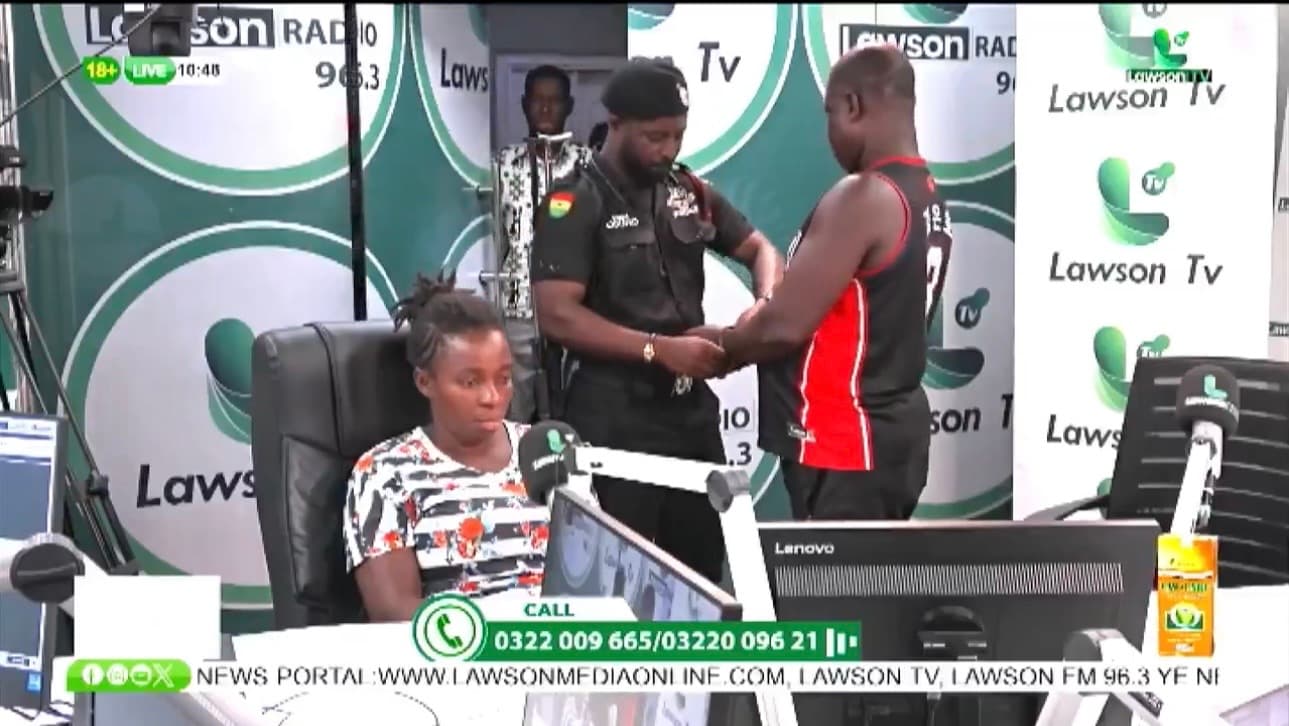Watch: Police Storm Live TV Show, Arrest 51-Year-Old Man On Air Over Allegations Involving a Minor