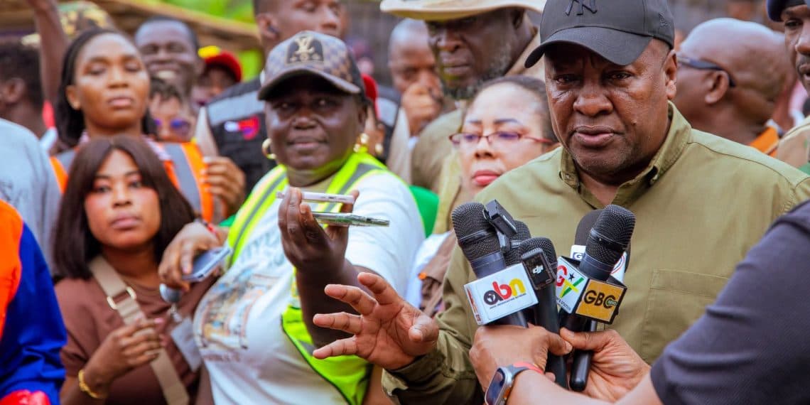 Mahama orders reopening of six waste transfer stations to tackle Accra’s sanitation crisis