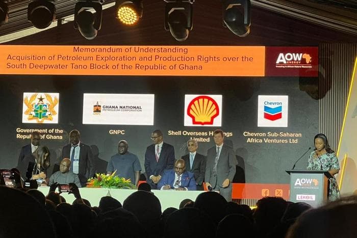 Ghana Strikes Fresh Oil Deal With Shell And Chevron