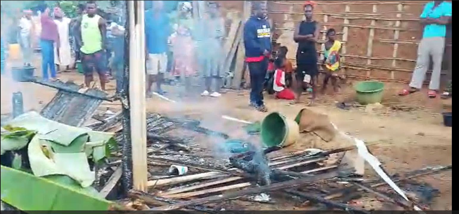 Family of Four Burnt to Death in Midnight Fire at Apemanim No. 2