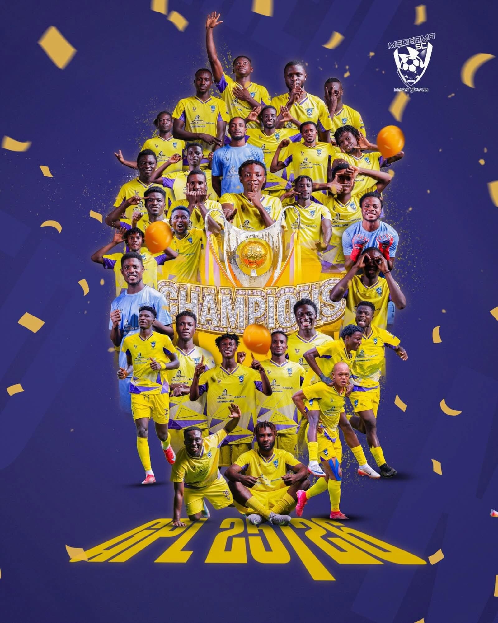 Champions at Last: Medeama SC Complete Remarkable Title Run