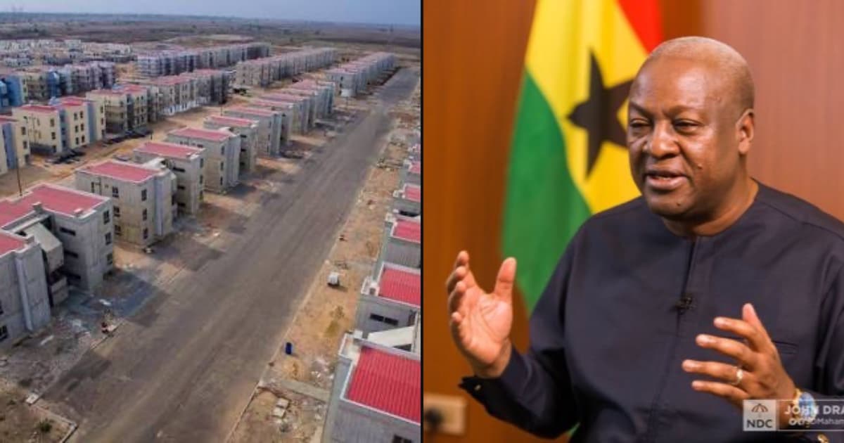 Mahama Sets March 2027 Deadline for First 700 Saglemi Housing Units